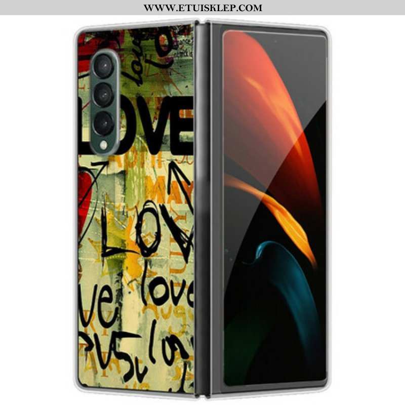 Etui do Samsung Galaxy Z Fold 3 5G Miłość I Miłość